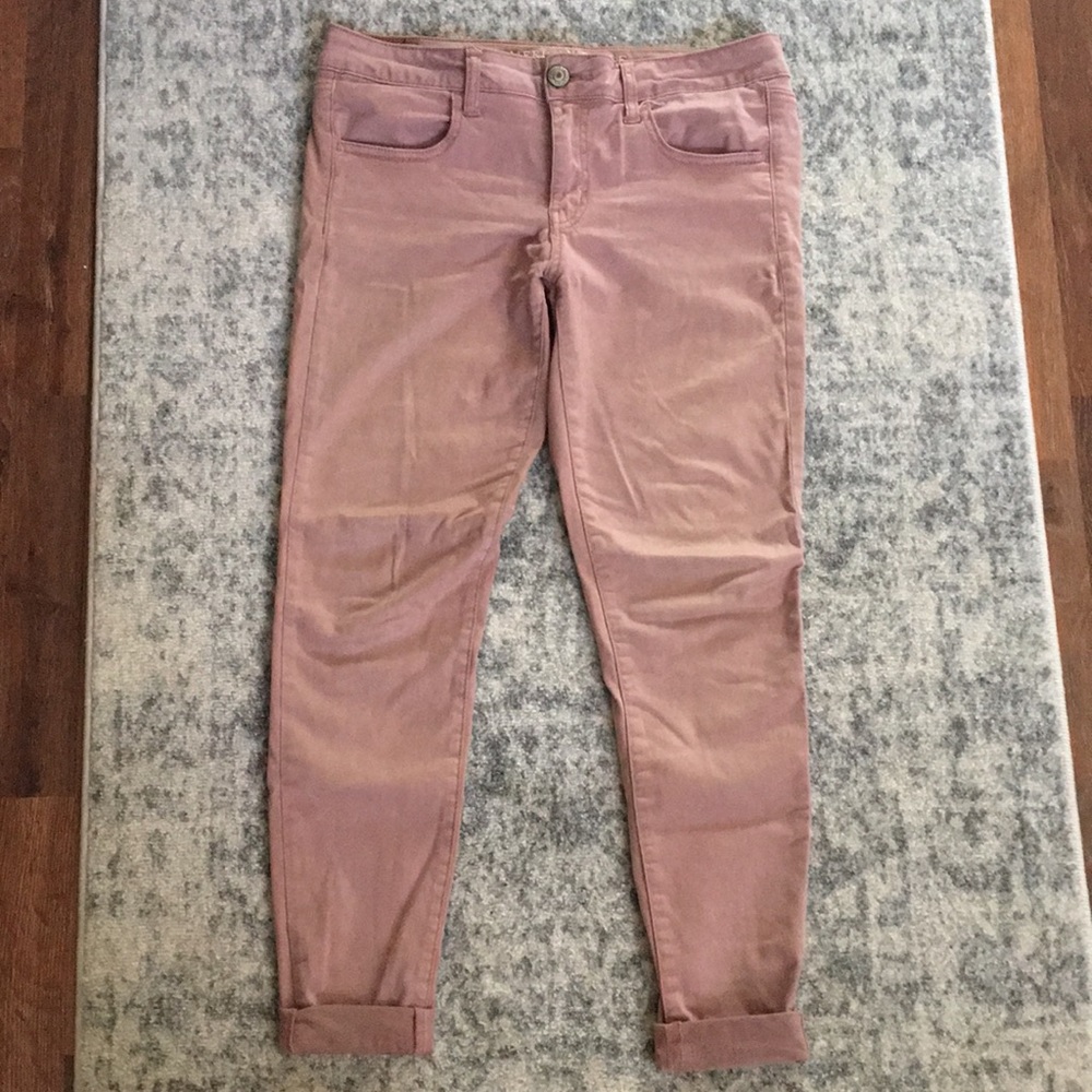 Pink American Eagle Outfitters  jeggings